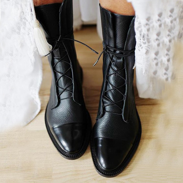 Harper | Premium Leather Comfort Boots