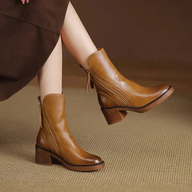 Byron | Leather Boots