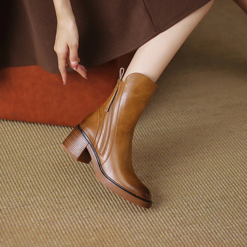 Byron | Leather Boots
