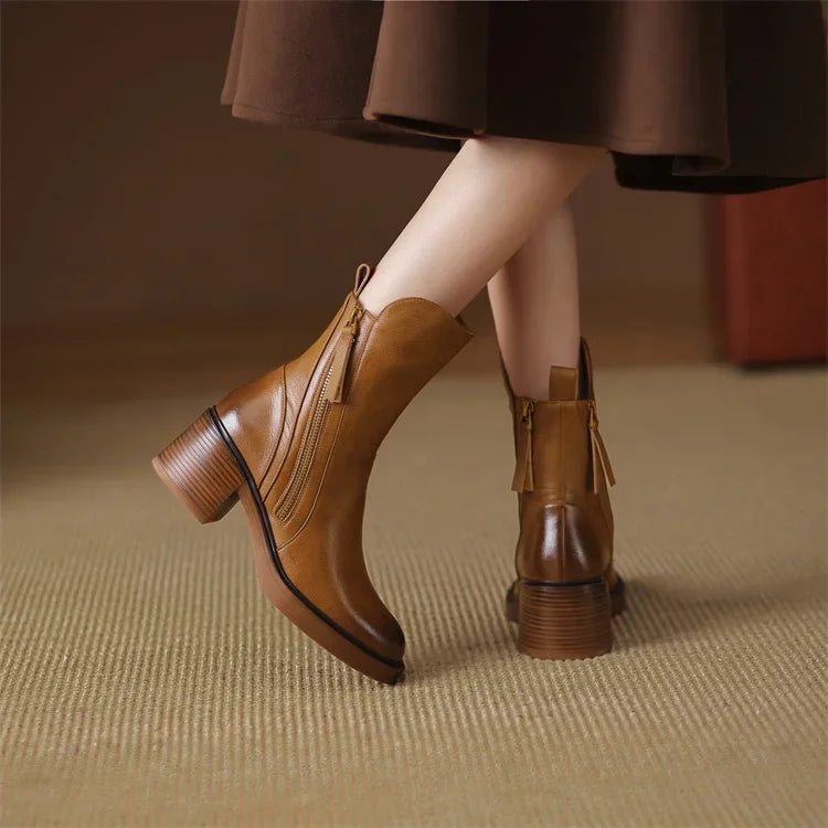 Byron | Leather Boots